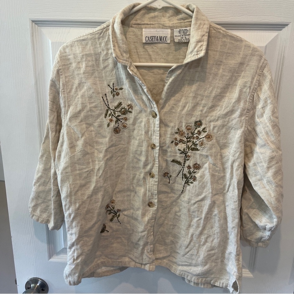 Vintage Casey & Max Top Large